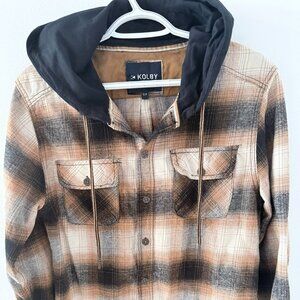 Kolby Mens Long Sleeve Button Shirt